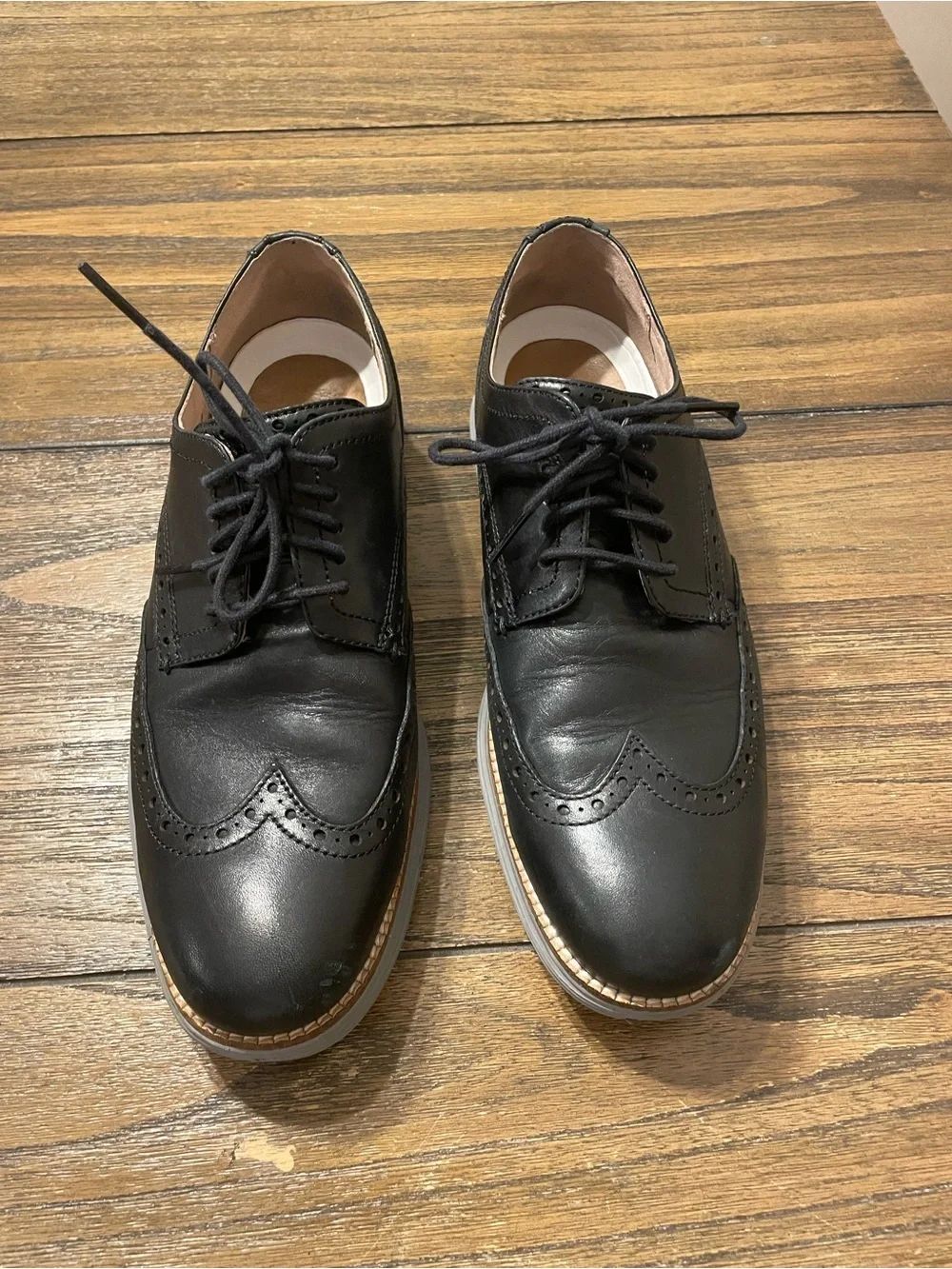 Cole Haan Original Grand Men's Size 8M Shortwing Oxford Black/Ironstone C26470